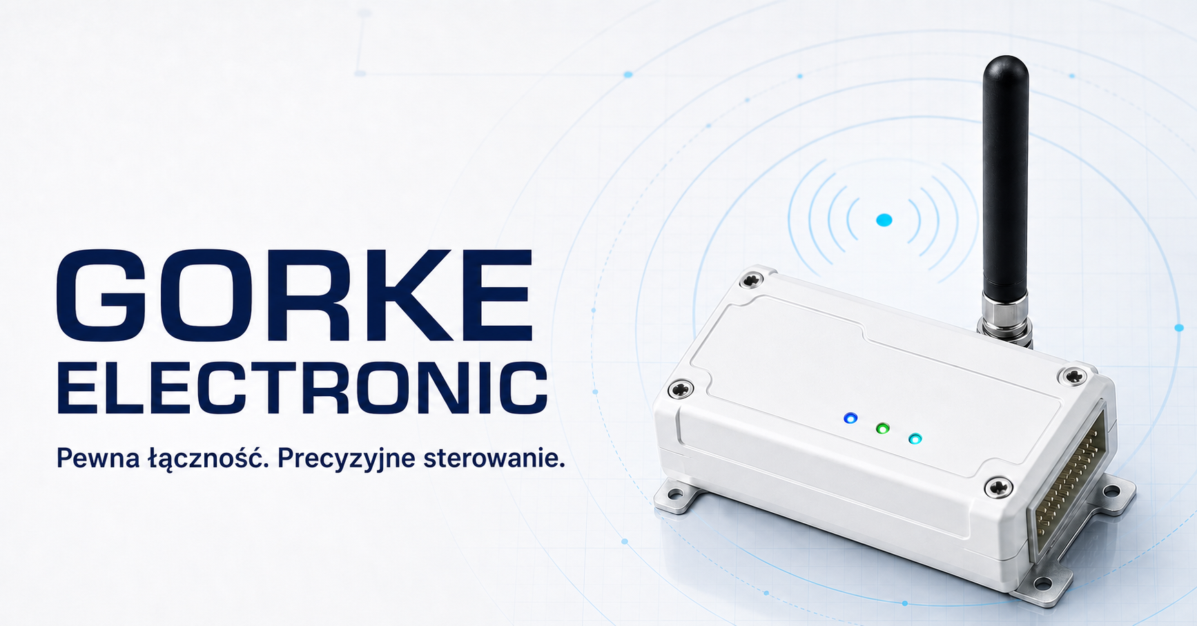Nowoczesny odbiornik radiowy GORKE