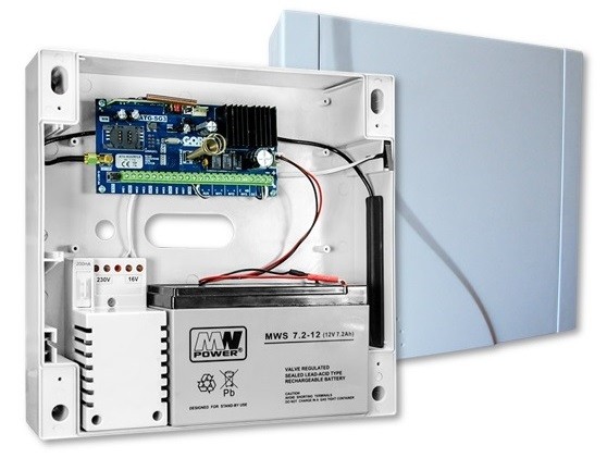 ATG-SG3RFset — Nadajnik GSM z modułem radiowym, w obudowie